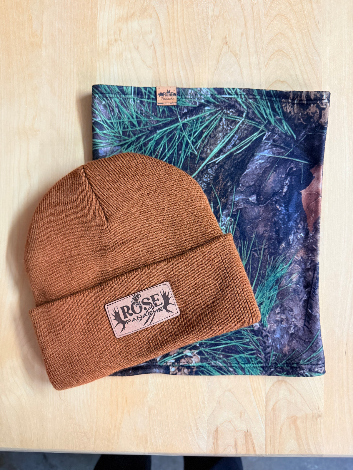 Ensemble cadeaux tuque et cache cou