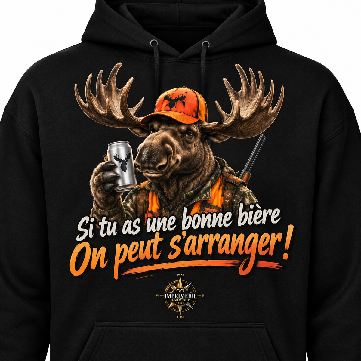 Hoodie unisexe