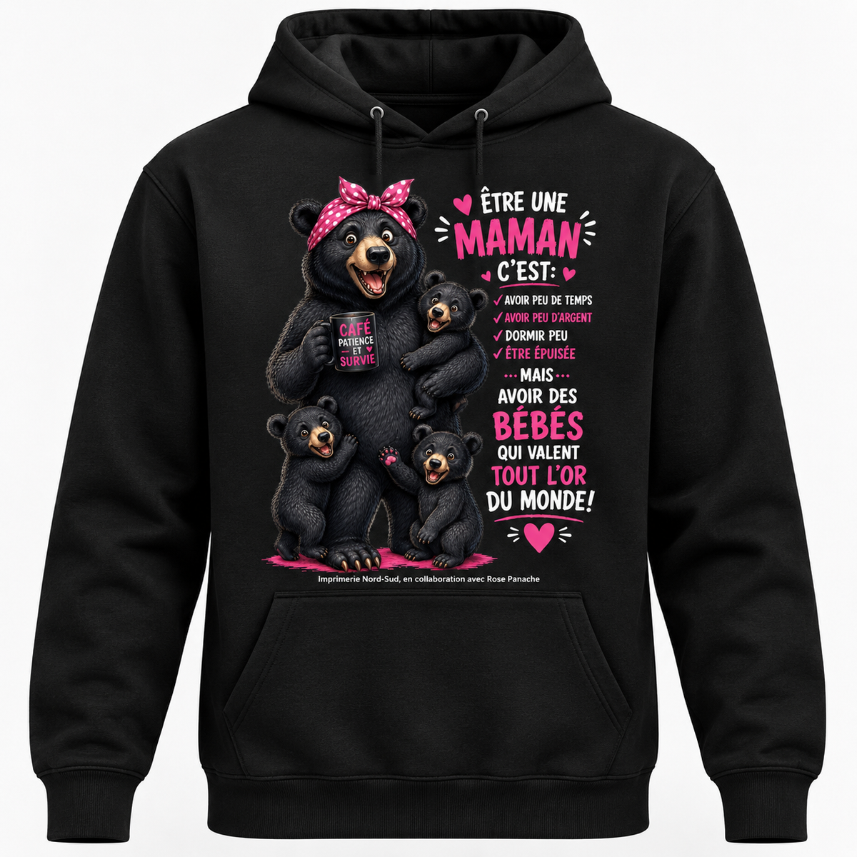Hoodie unisexe