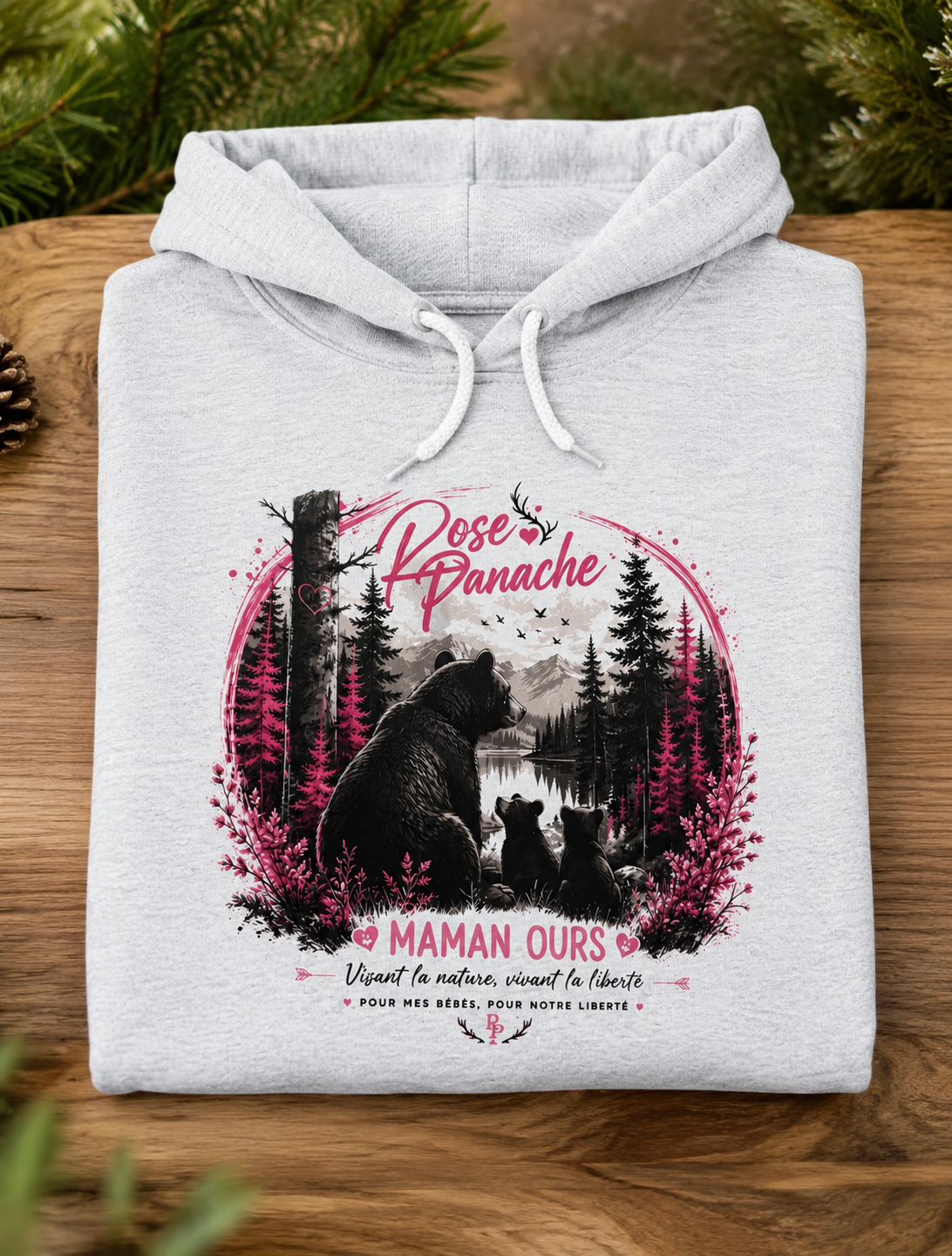Hoodie maman ours