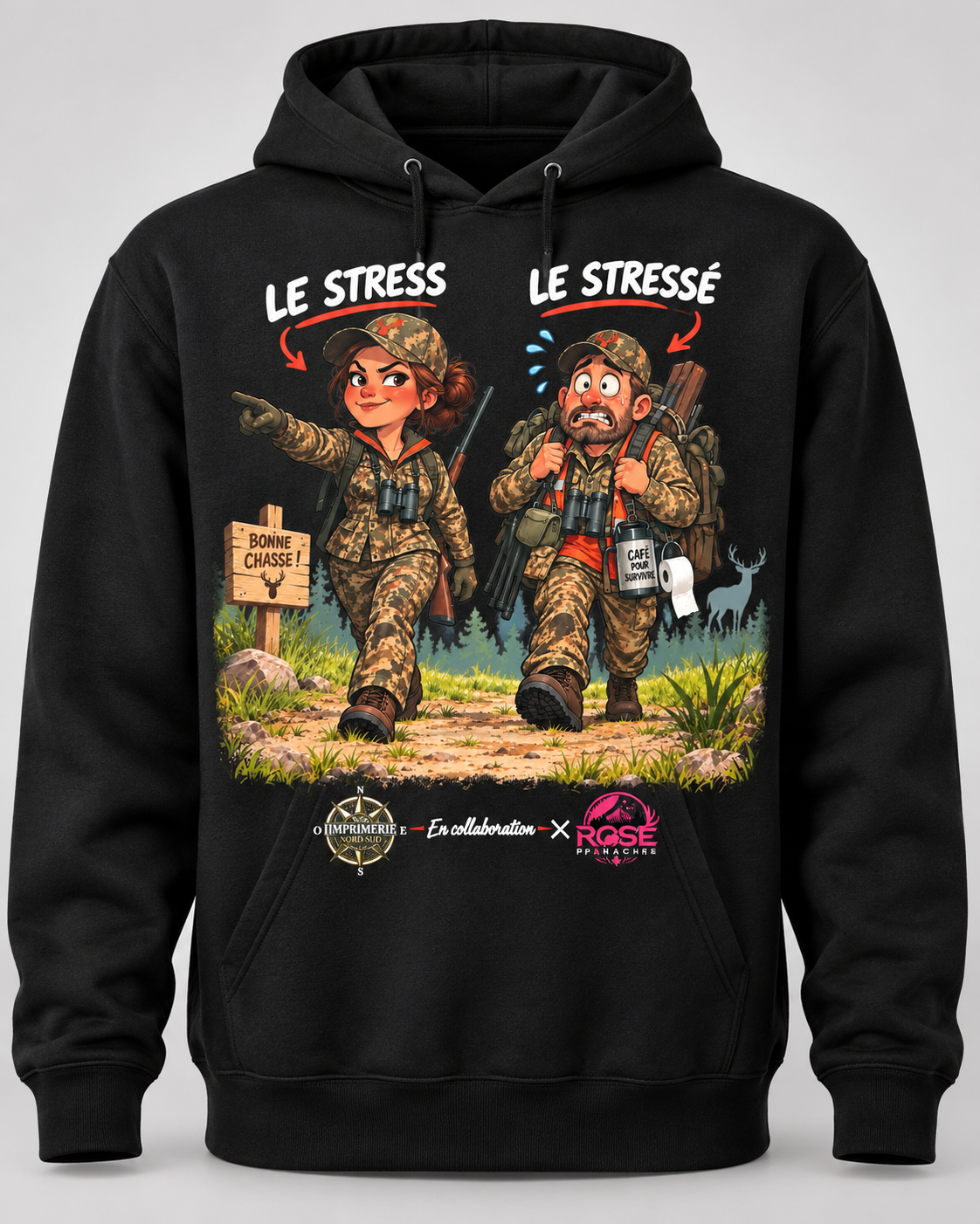 Hoodie  le stress