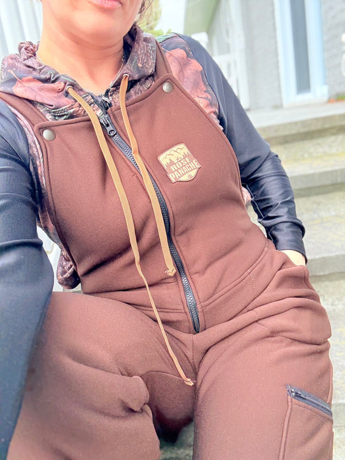 Salopette en coton ouater