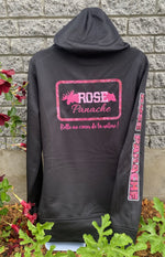 HOODIE ROSE PANACHE ( AFFICHE TES COULEURS )