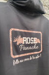 HOODIE ROSE PANACHE ( AFFICHE TES COULEURS )